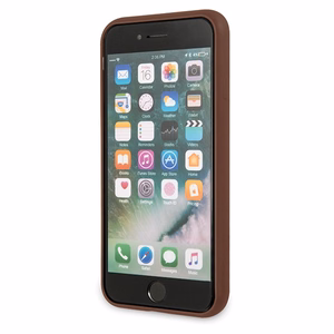 Guess 4G Stripe Collection case for iPhone 7 / 8 / SE 2020 / SE 2022 - brown