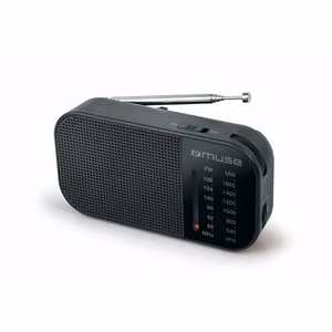 Muse M-025 R -kannettava radio, musta