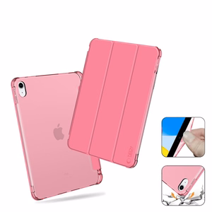 Tech-Protect SC Pen Hybrid Case for iPad 10 / 2022 - Pink - Transparent