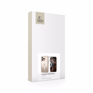 Tech-Protect FlexAir MagSafe Suojakuori iPhone 16 Pro Max:lle - kirkas
