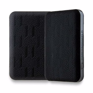 Karl Lagerfeld Powerbank induktiivinen KLPB5FPGKSKIHK 16W 5000mAh musta/musta Karl Head Pin MagSafe