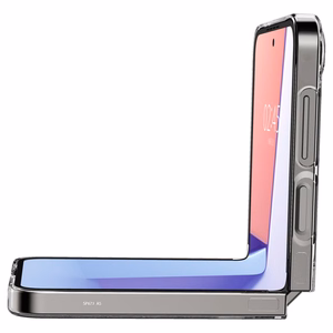 Spigen AirSkin case for Samsung Galaxy Z Flip6 / Z Flip7 FE, crystal clear