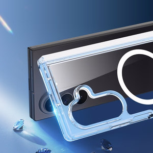 DUX DUCIS case CLIN MAG compatible with MagSafe for SAMSUNG Z Fold 8 Ultra transparent