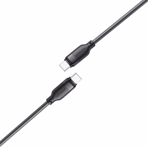 Acefast C16-03 USB-kaapeli USB-C - USB-C 1,2 m musta
