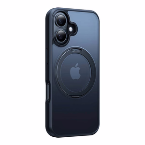 Torras Ostand Pro kotelo iPhone 16 (musta)