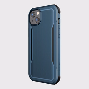 Raptic X-Doria Fort Case iPhone 14 MagSafe panssaroitu sininen suojus