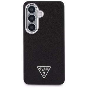 Guess Fixed Glitter Triangle MagSafe case for Samsung Galaxy S26+ - black