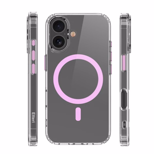 Etteri Color Mag case for iPhone 16 Plus 6,7" pink