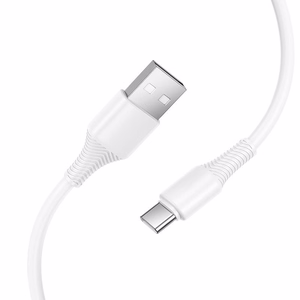 Kaapeli USB-A - USB-C Hoco 3A 1 m X120 valkoinen