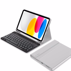 Tech-Protect SC Pen + Keyboard Suojakuori iPad 10.9 2022 (10. sukupolvi) / 11 2025 (11. sukupolvi):lle - harmaa