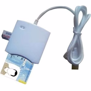 USB PC SC älykortinlukija N68 valkoinen