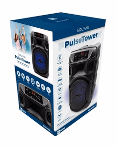 SQUEAK PulseTower SQ1006 -karaokekaiutin, Bluetooth 5.3 + EDR