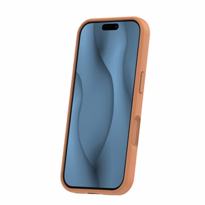 Silicone Thin Mag kotelo iPhone 17 Pro Max 6,9" karamelli