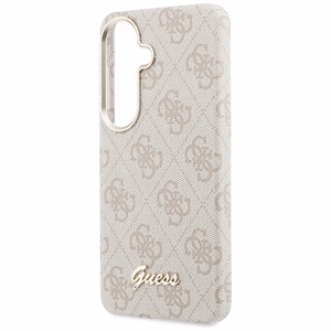 Guess case 4G Script MagSafe for Samsung Galaxy S26 pink