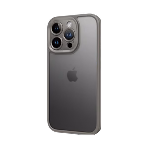 Rock Guard Touch Matte Series Suojakuori iPhone 16 Pro Max:lle harmaa