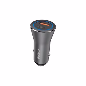 Car charger Dudao R4Max 55W USB-C/USB-A grey