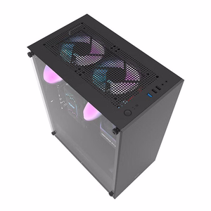 Tietokonekotelo Darkflash DK100 (musta)