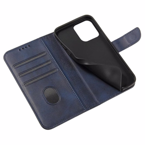 Magnet Suojakuori läpällä Samsung Galaxy S25+ - Sininen
