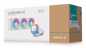 DeepCool LE360 WH V2 Processor All-in-one liquid cooler 12 cm White 1 pc(s)