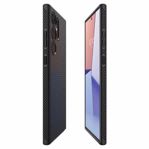 Spigen Liquid Air Case for Samsung Galaxy S23 Ultra - Matte Black