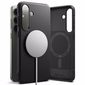 Ringke Onyx MagSafe Suojakuori Samsung Galaxy S25+:lle - musta
