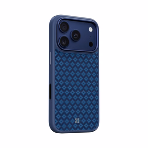 Benks Magnetic Armor Pro Armor Grid Kevlar Suojakuori Metal Frame 600D (YB69) iPhone 17 Pro:lle sininen