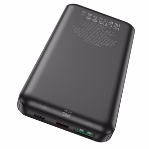 Varavirtalähde (f) Hoco 10000 mAh QC3.0 PD 3A 20W J102 musta