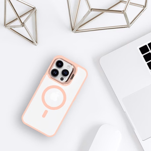 Tel Protect Kickstand MagSafe Suojakuori iPhone 11:lle vaaleanpunainen