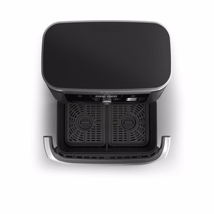 Ninja Foodi FlexDrawer AF500EU – kaksialueinen kiertoilmakypsennin, 2470 W, 10.4 l, musta