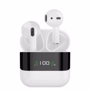 Bluetooth handsfree Dudao U15S Valkoinen (LED-näytöllä)