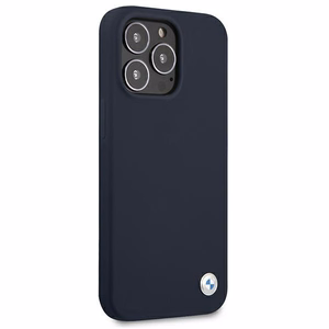 Suojakuori BMW BMHCP13LSILNA iPhone 13 Pro / 13 6,1" tummansininen/navy hardcase Silicone Signature