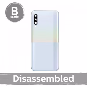 Back Cover Compatible With Samsung A908 A90 / White / with camera lens 100% original (9/10 disassembled)