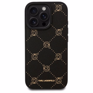 Karl Lagerfeld Suojakuori iPhone 16 Pro Max 6.9 KLHMP16XPGKHPHK Musta Kova Karl Head MagSafe