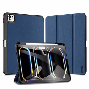 Dux Ducis Domo Suojakuori kansiosella ja älyunella Xiaomi Pad 6 / 6 Pro:lle - sininen