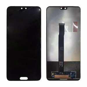 Alkuperäinen LCD-näyttö mallille Huawei P20, kosketuspaneelilla, musta