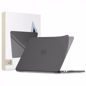 Tech-Protect Softshell -suojakuori MacBook Air 13" 2023/2024/2025/2026:lle - matta musta