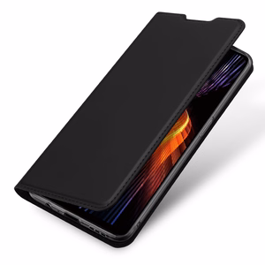 Dux Ducis Skin Pro Holsterin suojus läpällä Realme Narzo 50A musta