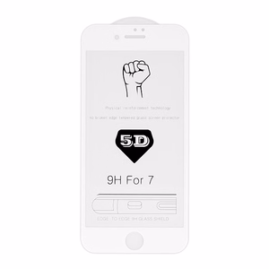 Karkaistu lasi Full Glue 5D iPhone 7 (4,7) valkoinen