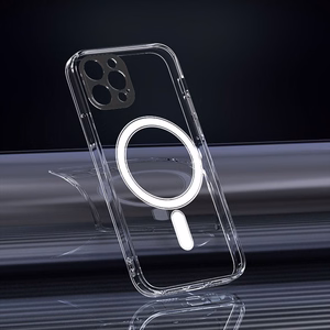 Anti Shock 1,5 mm magneettinen kotelo iPhone 13 Pro 6,1' kirkas kamerasuoja