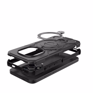 Tech-Protect TacticStand MagSafe Case for Xiaomi Redmi Note 15 Pro 5G - Black