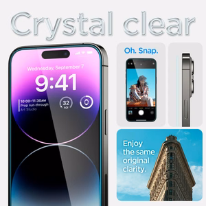 Spigen tempered glass Glas.TR 2-Pack for iPhone 14 Pro Max 6,7" clear