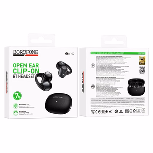 Mustat Borofone BW100 Sunshine TWS Bluetooth -kuulokkeet