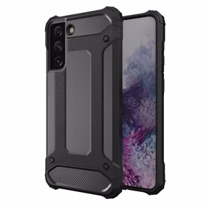 Hybrid Armor Case Kova kestävä suojakotelo Samsung Galaxy S22+ (S22 Plus) musta
