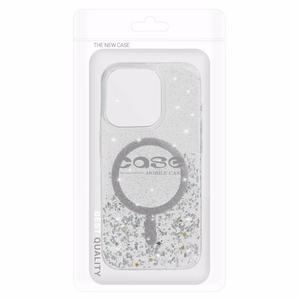Tel Protect Moonlite Magsafe suojakuori Samsung Galaxy S25 Ultra:lle hopeinen läpinäkyvä