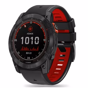 TECH-PROTECT ICONBAND PRO GARMIN FENIX 3 / 5X / 3HR / 5X PLUS / 6X / 6X PRO / 7X BLACK/RED
