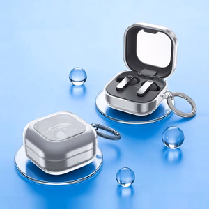 Tech-Protect FlexAir -suojakuori Samsung Galaxy Buds 4 / Buds 4 Pro:lle läpinäkyvä