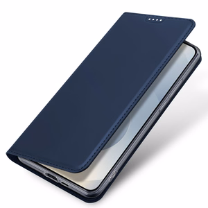 Dux Ducis SKIN PRO lompakkosuojakuori Samsung S25 Edge sininen