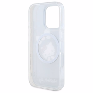 Hello Kitty IML Fun Bow Magsafe iPhone 16 Pro Max:lle Suojakuori - Musta