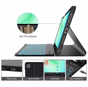 Tech-Protect SC Pen Suojakuori Samsung Galaxy Tab A9+ / A11+ Plus 11.0 X210 / X215 / X216 / X230 / X235 / X236:lle - Musta