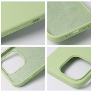 ROAR Suojakuori CLOUD SKIN iPhone 15 Plus:lle vaaleanvihreä